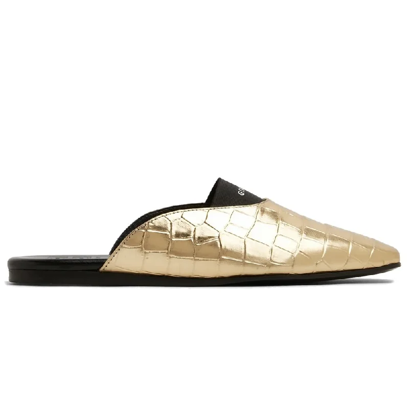 Givenchy Yellow Leather Di Calfskin Sandal