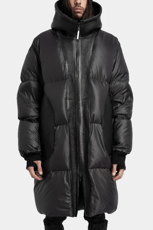 Pocketed JacketsDown puffer parka