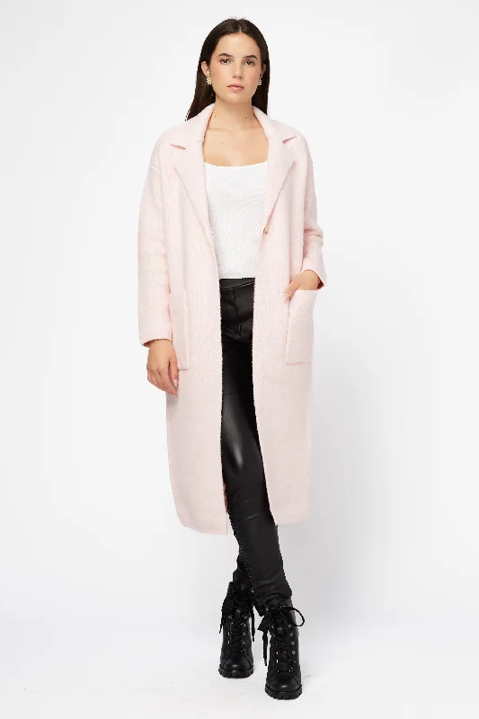 Lyla + Luxe Pink Jimmi Coat