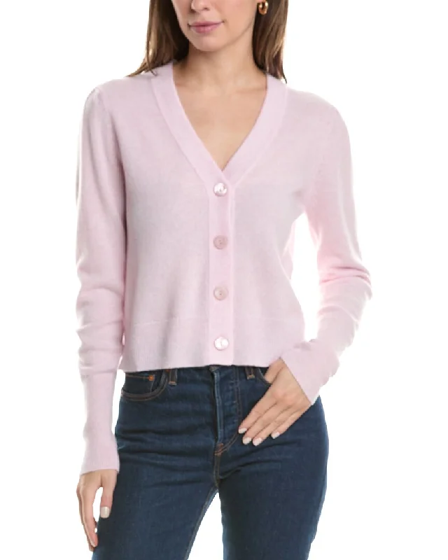 Forte Cashmere Fitted Cashmere Cardigan