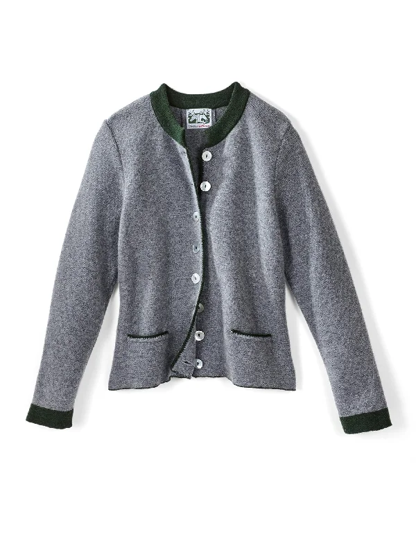 Lugano Embroidered Wool Cardigan