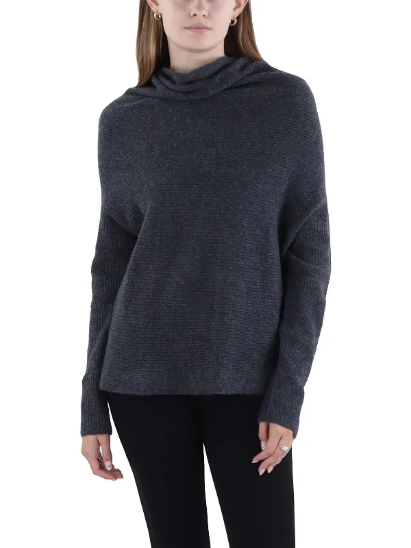 Womens Cashmere Turtleneck Pullover Sweater