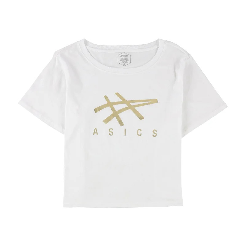 Asics Womens Foil Stripe Graphic T-Shirt