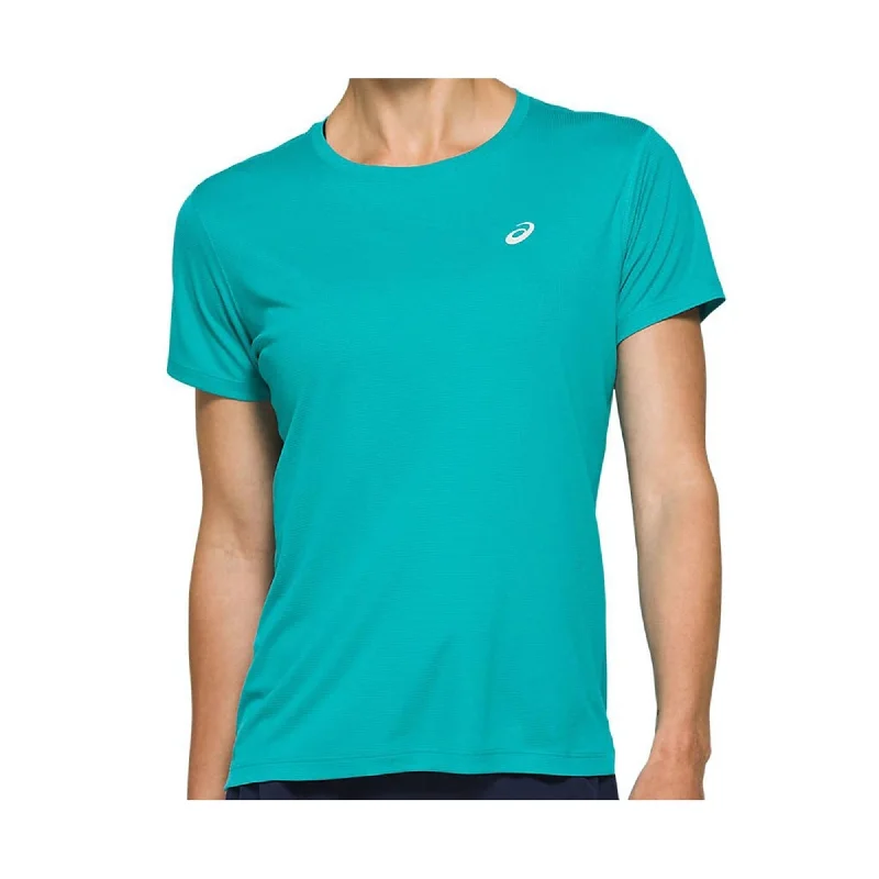 Asics Womens Silver Ss Basic T-Shirt