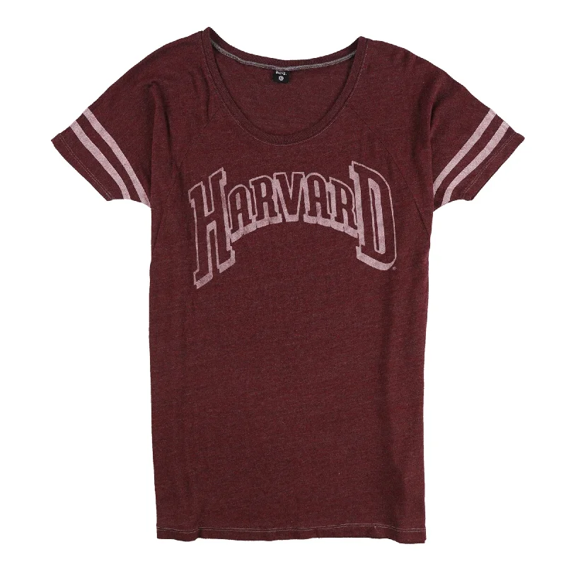 BDG Womens Harvard Graphic T-Shirt, Red, Large