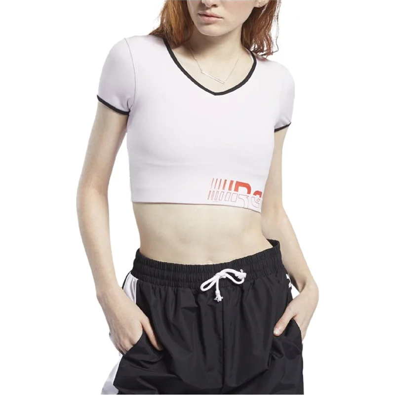 Reebok Womens Bralette Graphic T-Shirt