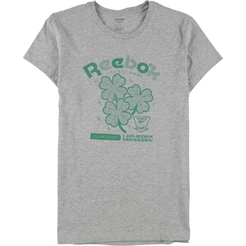 Reebok Womens Feeling Lucky? Graphic T-Shirt