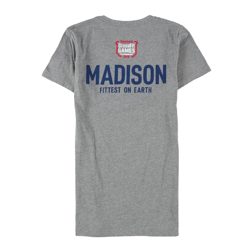 Reebok Womens Madison Fittest On Earth Graphic T-Shirt