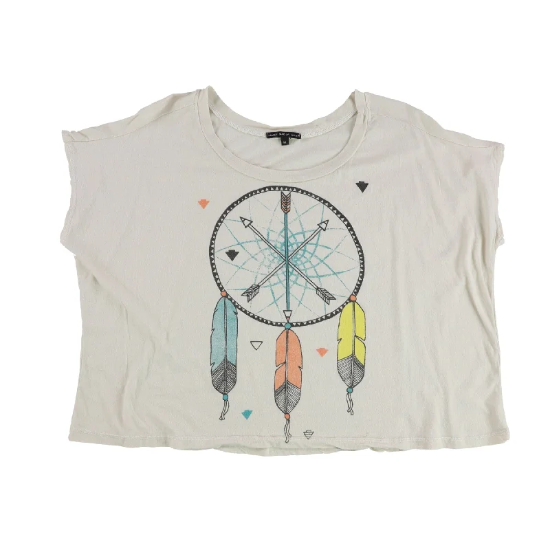 TRULY MADLY DEEPLY Womens Dreamcatcher Graphic T-Shirt, Multicoloured, Small