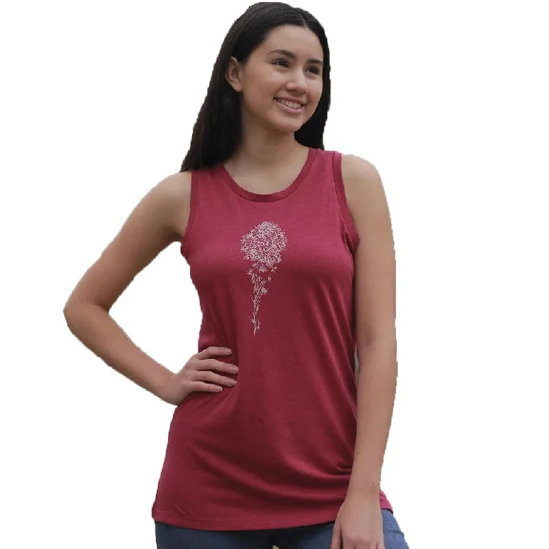 Columbia Women's June Day Graphic-Print Tank Top Pink Size Large - L