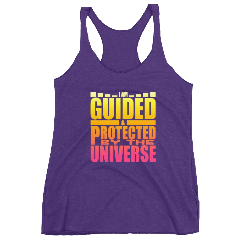 I Am Guided & Protected: Women's Racerback Tank