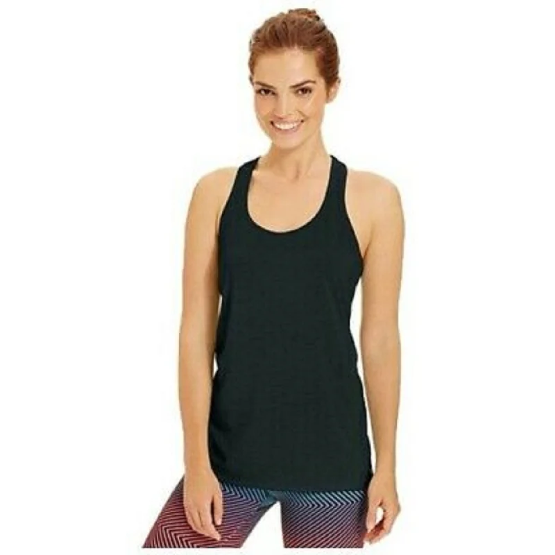 Ideology Women's Racerback Performance Tank Top Black Size XL - X-Large