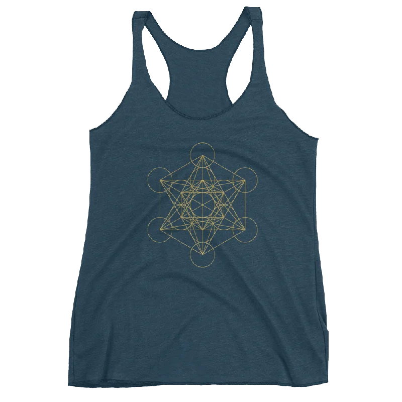 Metatrons Cube: Women's Racerback Tank