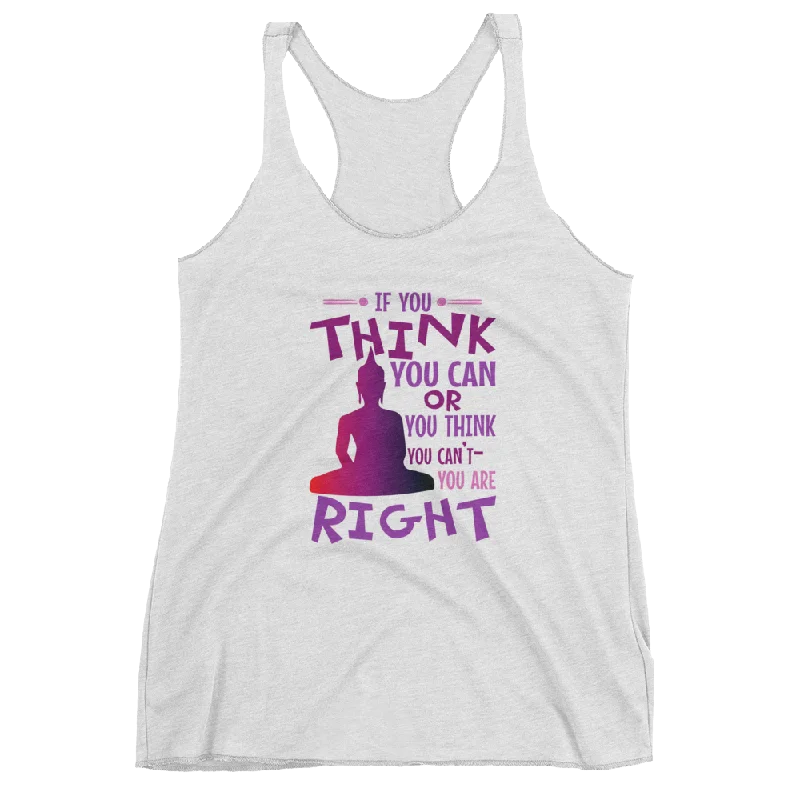 Power Of Thought: Women's Racerback Tank