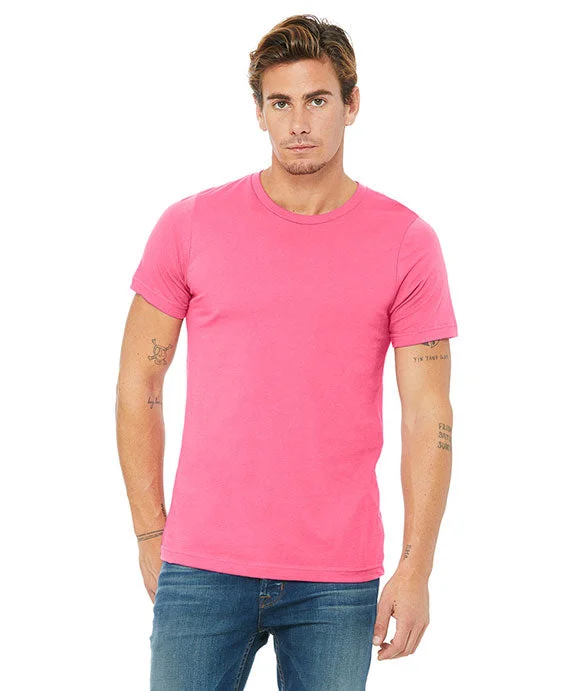 3001 - Bella + Canvas Unisex Jersey Short-Sleeve T-Shirt | Charity Pink