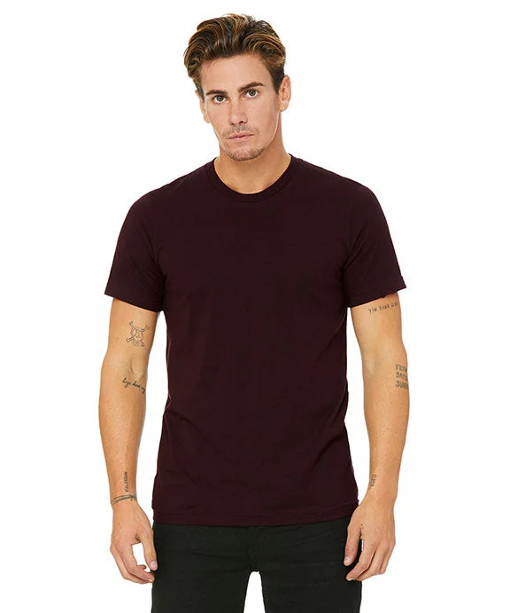 3001 - Bella + Canvas Unisex Jersey Short-Sleeve T-Shirt | Oxblood Black