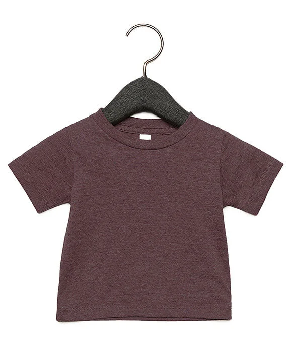 3001B - Bella + Canvas Infant Jersey Short Sleeve T-Shirt | Heather Maroon