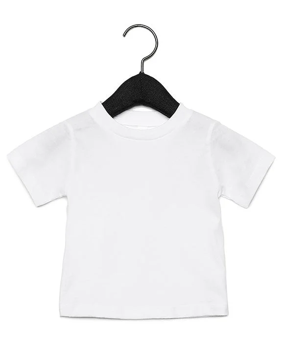 3001B - Bella + Canvas Infant Jersey Short Sleeve T-Shirt | White