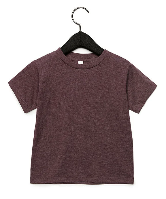 3001T - Bella + Canvas Toddler Jersey Short Sleeve T-Shirt | Heather Maroon