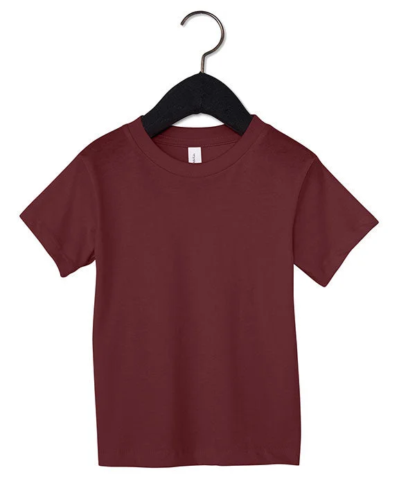 3001T - Bella + Canvas Toddler Jersey Short Sleeve T-Shirt | Maroon