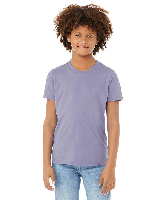 3001Y - Bella + Canvas Youth Jersey T-Shirt | Dark Lavender