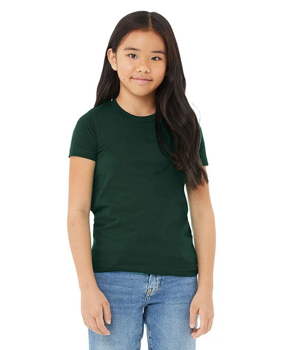 3001Y - Bella + Canvas Youth Jersey T-Shirt | Forest