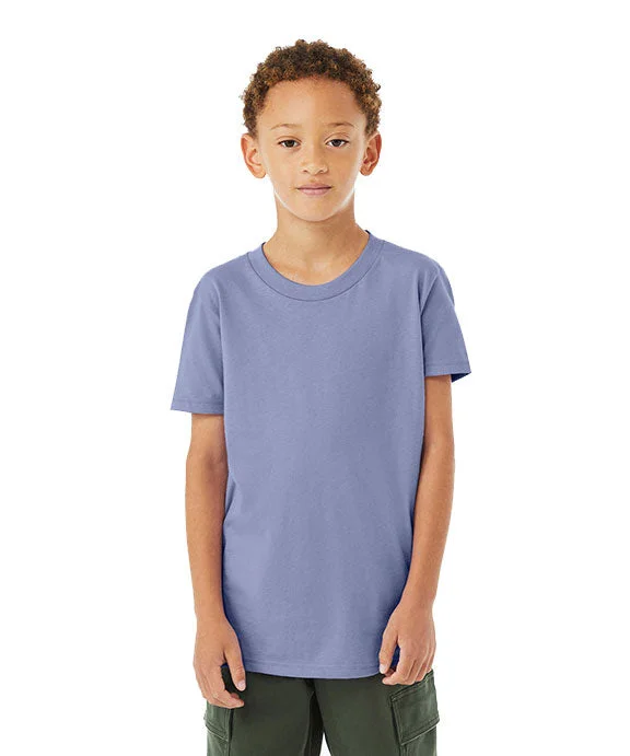 3001Y - Bella + Canvas Youth Jersey T-Shirt | Lavender Blue