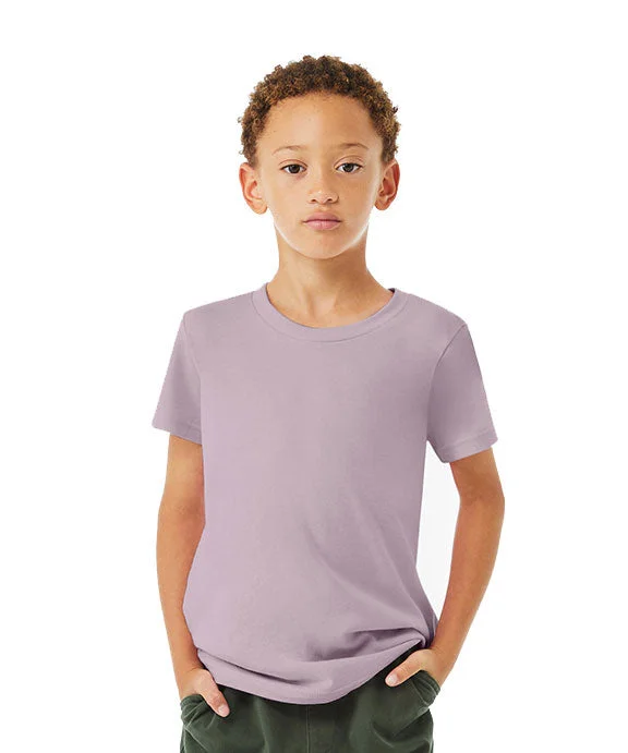 3001Y - Bella + Canvas Youth Jersey T-Shirt | Light Violet