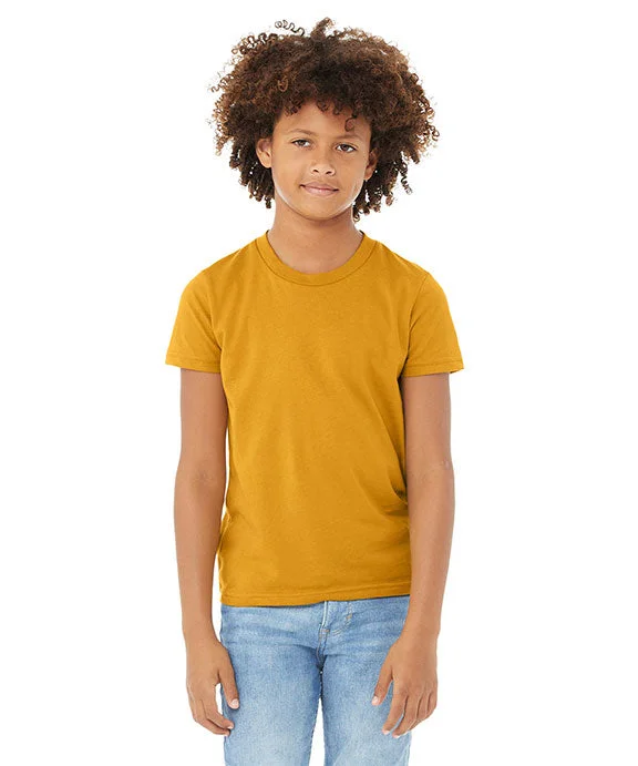 3001Y - Bella + Canvas Youth Jersey T-Shirt | Mustard