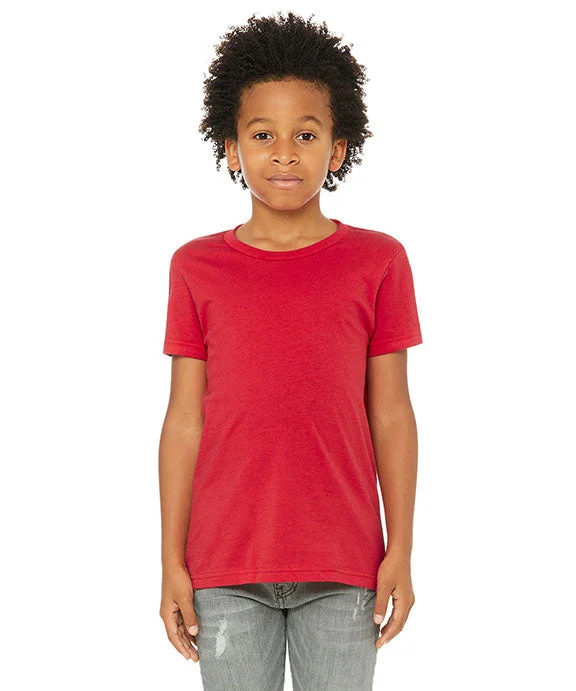 3001Y - Bella + Canvas Youth Jersey T-Shirt | Red