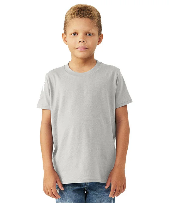 3001Y - Bella + Canvas Youth Jersey T-Shirt | Silver