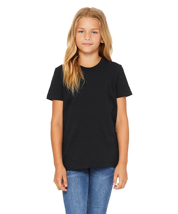 3001Y - Bella + Canvas Youth Jersey T-Shirt | Vintage Black