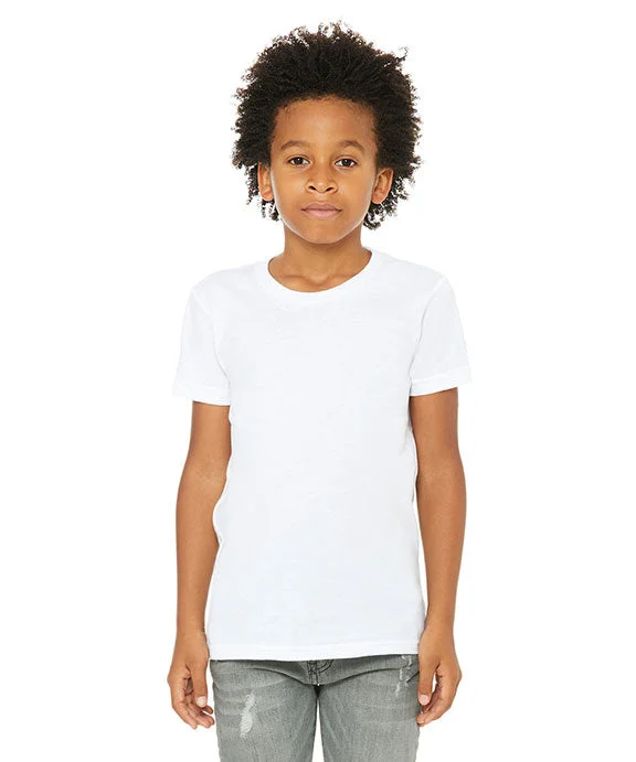 3001Y - Bella + Canvas Youth Jersey T-Shirt | White