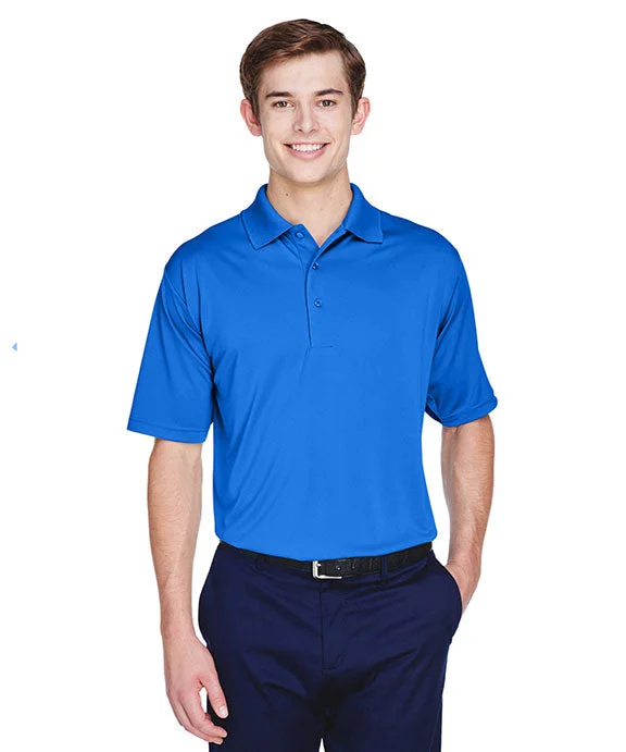 8610 - UltraClub Mens Cool & Dry 8-Star Elite Performance Interlock Polo Shirt | Royal