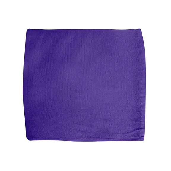 C1515 - Carmel Towel Company Square Super Fan Rally Towel | Purple