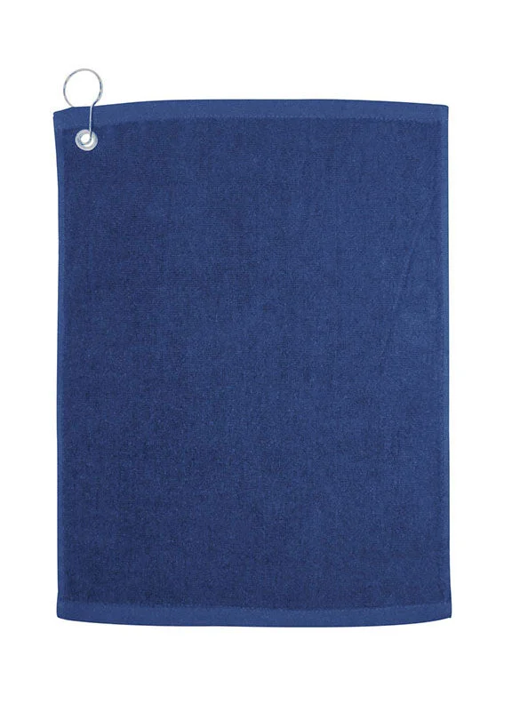 C1518GH - Carmel Towel Company Large Rally Towel with Grommet and Hook | Navy