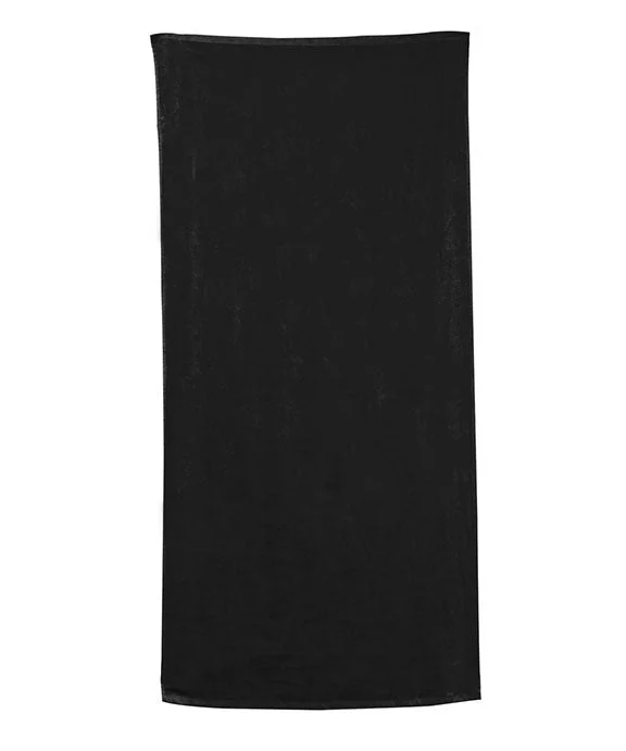 C3060 - Carmel Towel Company Classic Beach Towel | Black