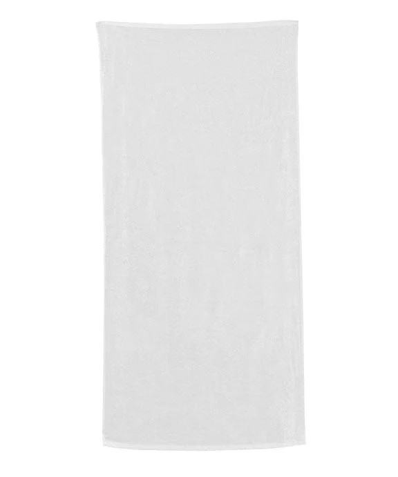 C3060 - Carmel Towel Company Classic Beach Towel | White