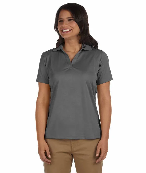 M354W - Harriton Ladies Micro-Piqué Polo Shirt | Charcoal