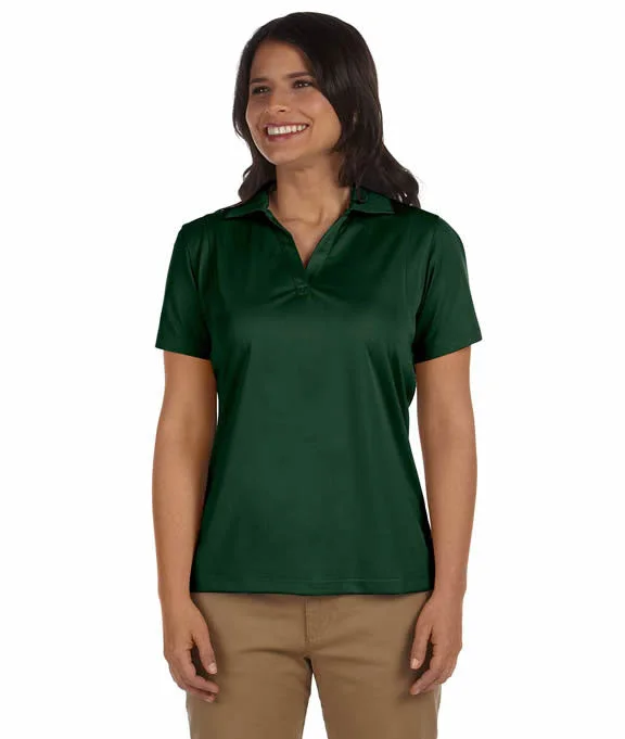 M354W - Harriton Ladies Micro-Piqué Polo Shirt | Dark Green