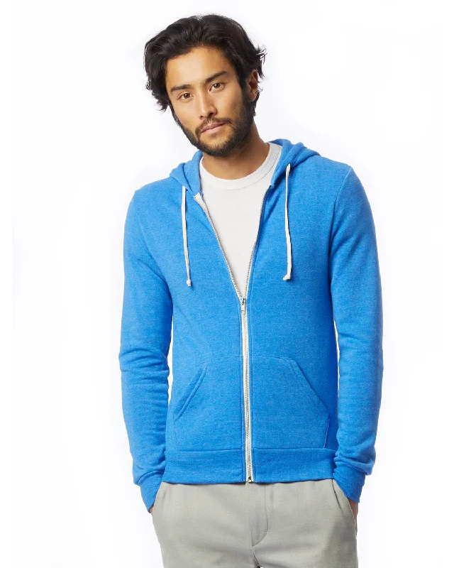 Alternative AA9590 Men's Rocky Eco-Fleece Zip Hoodie