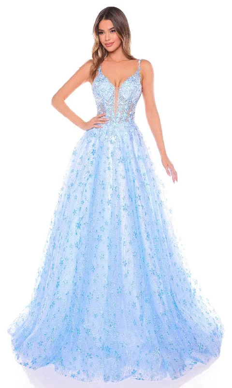 Amarra 88119 - Lace Applique Ballgown