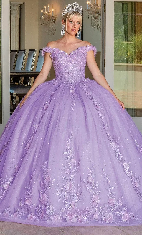 Dancing Queen 1698 - Embellished Quinceanera Ballgown