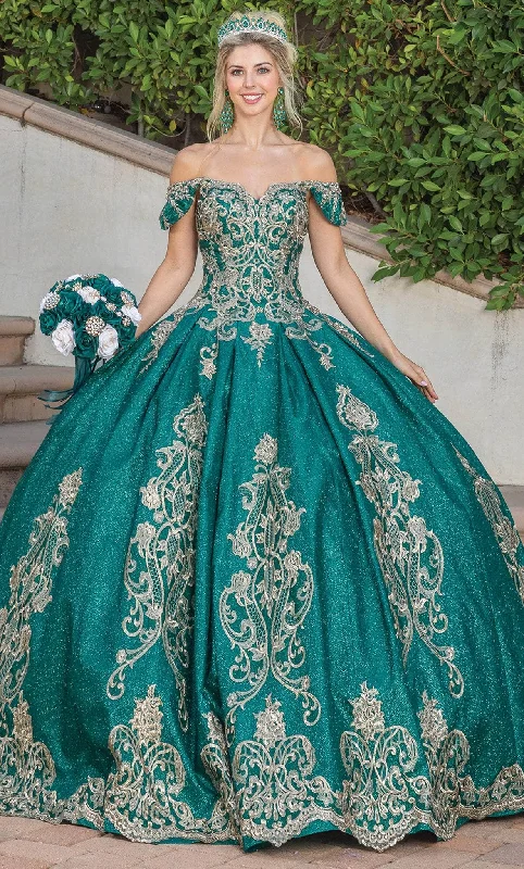 Dancing Queen 1769 - Sweetheart Lace Pleated Ballgown