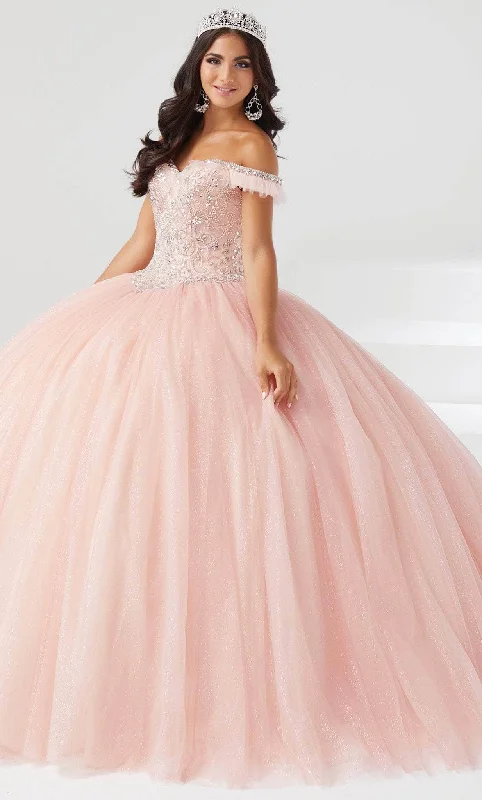 Fiesta Gowns 56460 - Tulle Sweet Glittered Ballgown